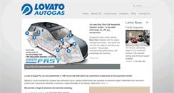 Desktop Screenshot of lovato-autogas.com.au